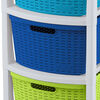Cajonero Rattan Rimax Infantil 3 Cajones