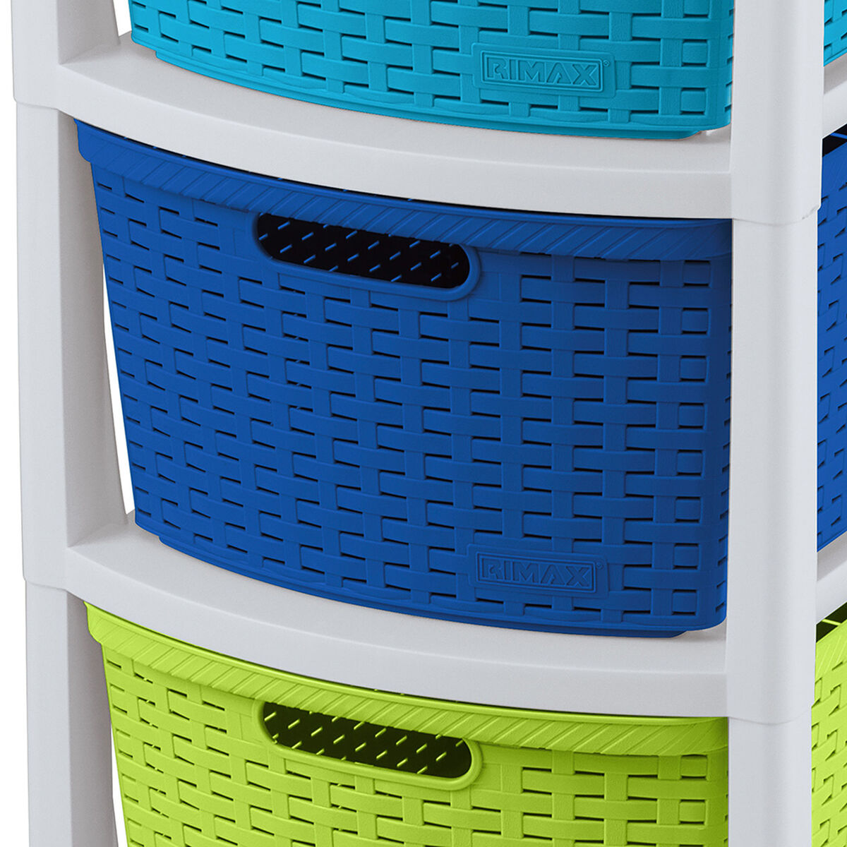 Cajonero Rattan Rimax Infantil 3 Cajones