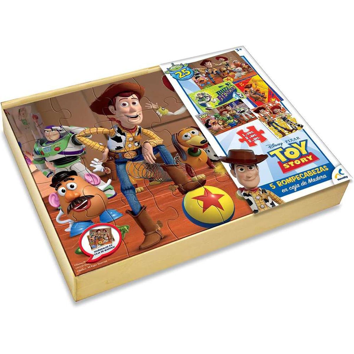 Caja Rompecabezas Puzzle 5-1 Toy Story