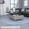 Mesa de Centro TuHome 5G-2 Ceniza/Wengue