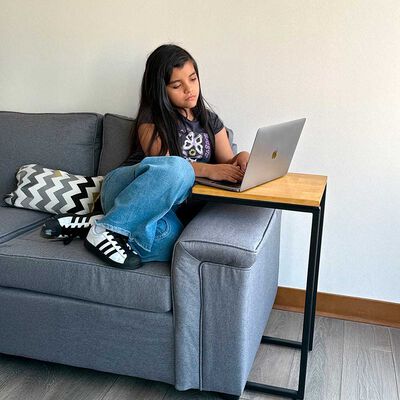 Imagen 2 del producto Mesa Auxiliar Mons Madrid Madera Fierro