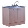 Mueble de Cocina Mobikit Kit 100 Izquierdo Beige 2 Puertas