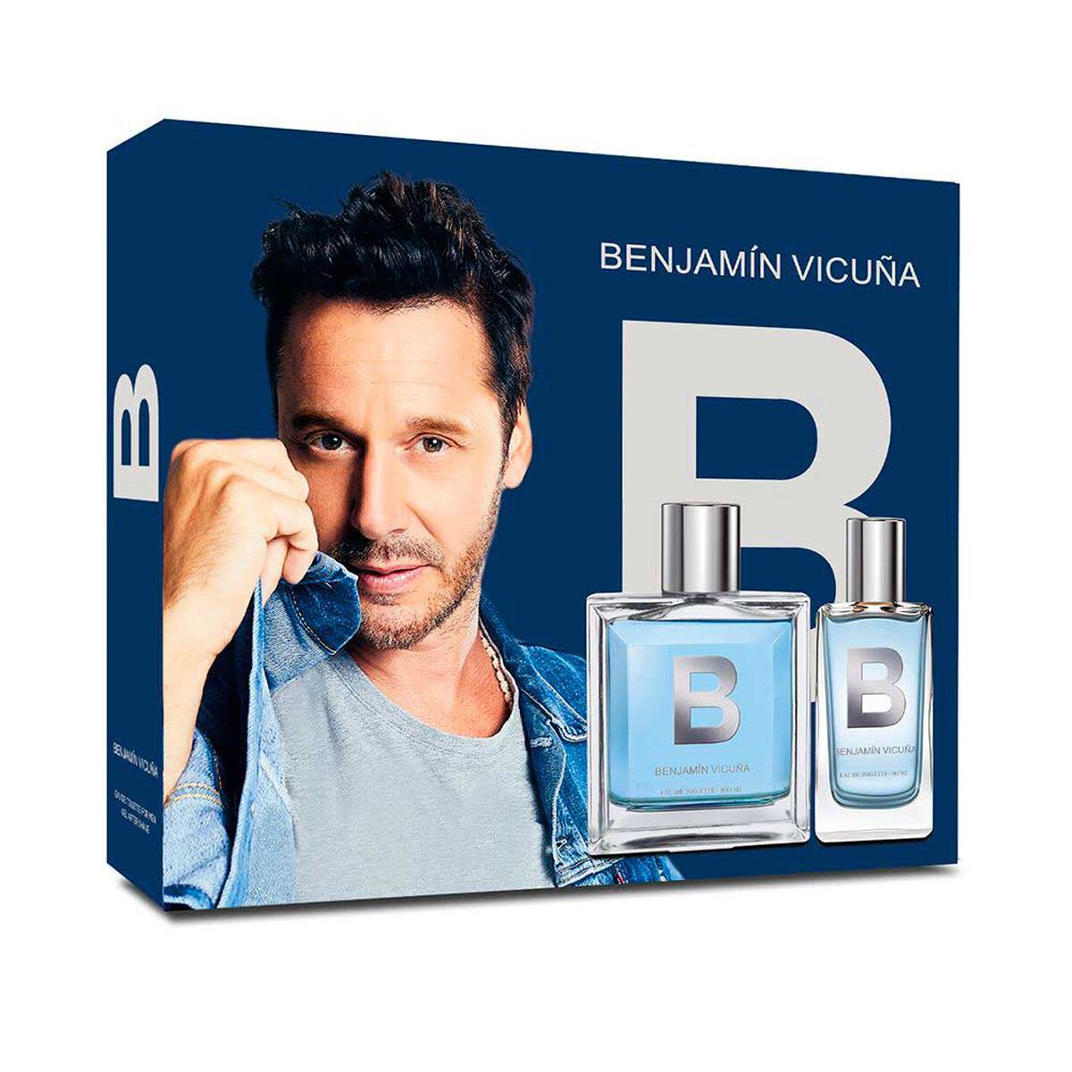 Set Perfume B Benjamin Vicu&ntilde;a EDT + Miniatura