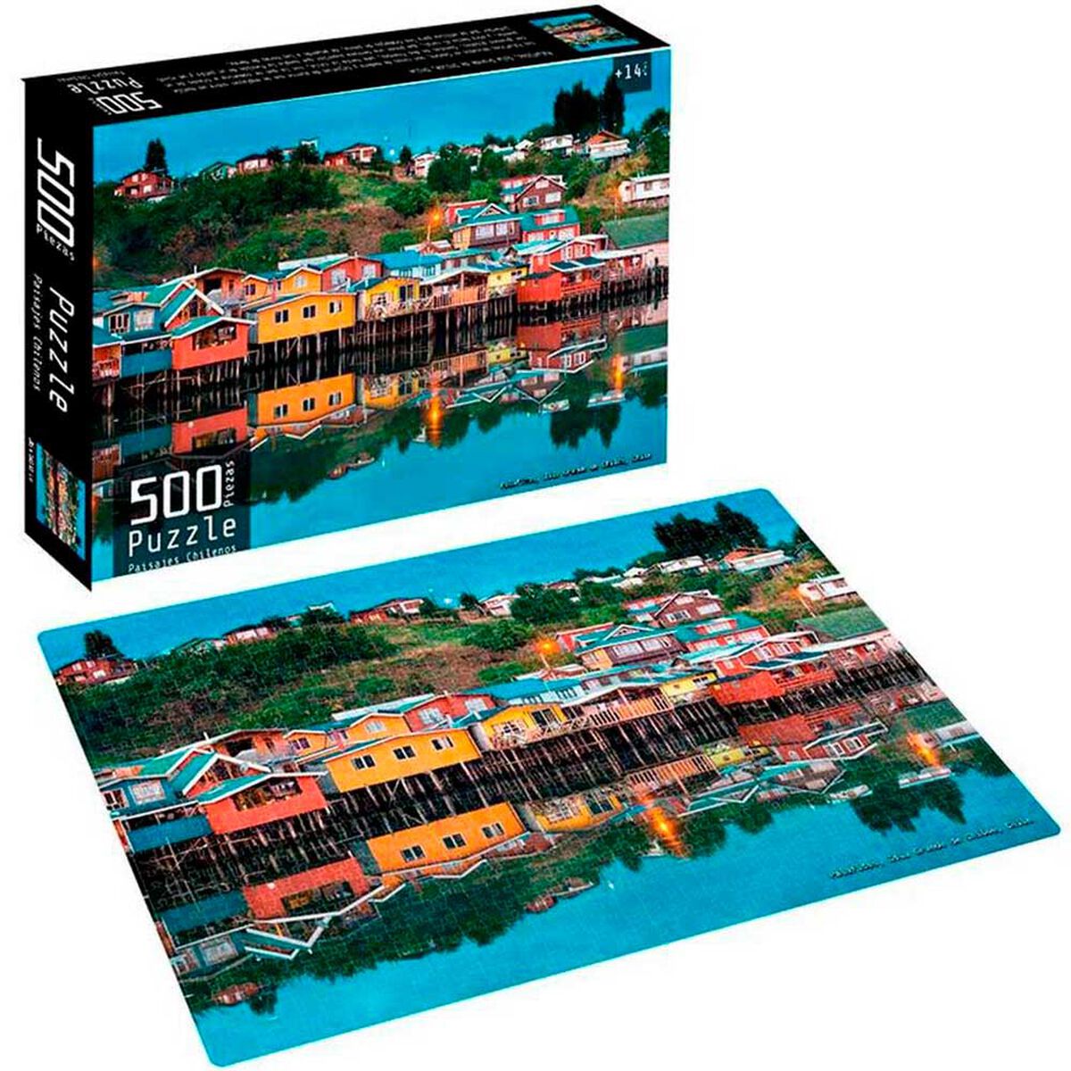 Puzzle 500 Piezas Paisajes Chilenos Nobel Gift
