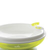Plato de Bebe con Tapa para Microondas Verde Nuvita