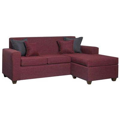 Imagen 2 del producto Sofá Seccional Black Factory Don Juan 4 Cuerpos Burdeo