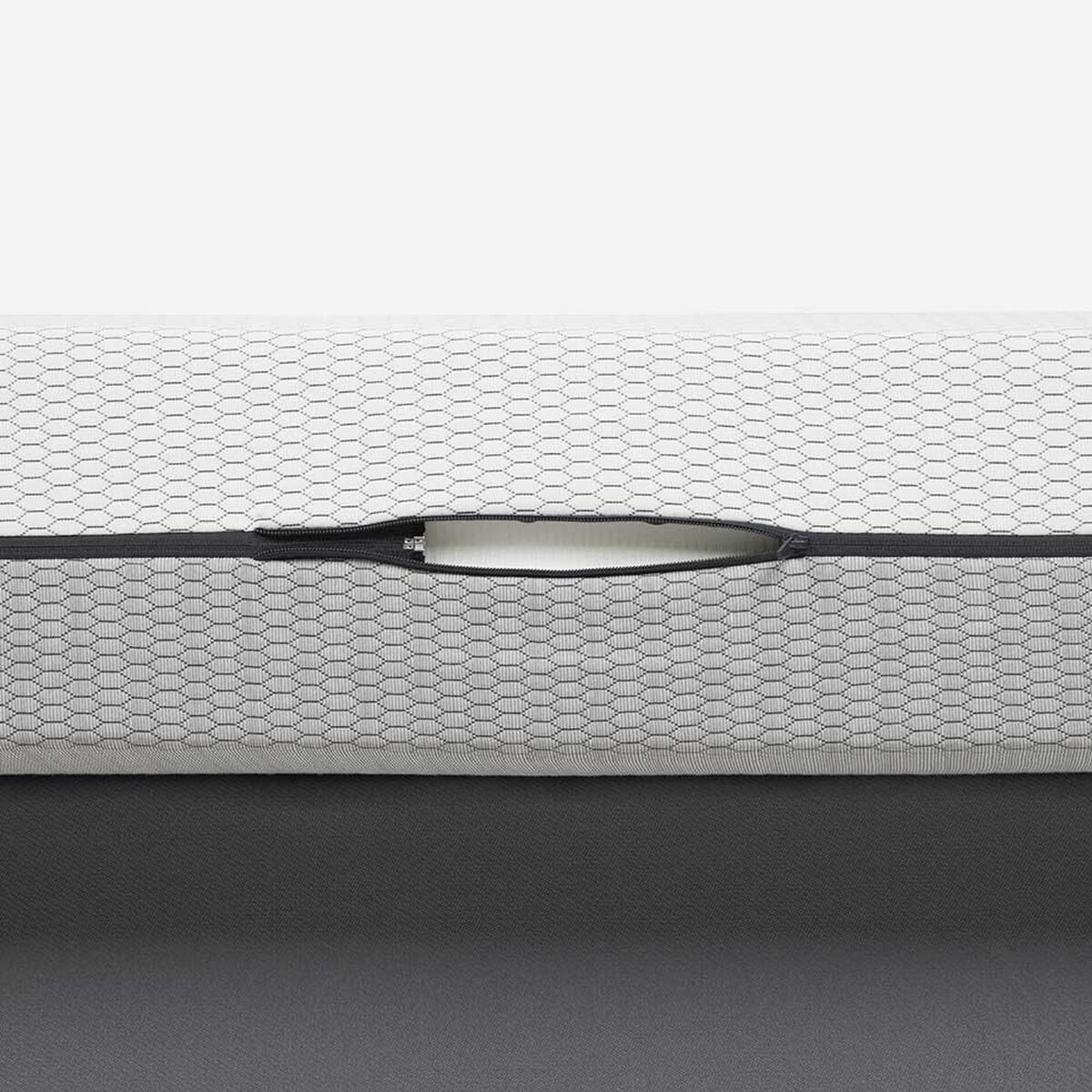 Cama Europea Rosen Base Dividida King Pratta + Respaldo Ferrara