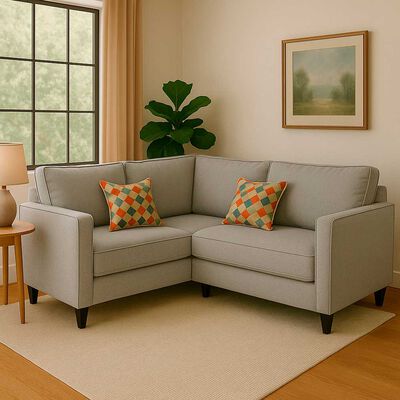 Imagen 1 del producto Sofá Seccional Mexx Muebles Tulum 5 Cuerpos Gris