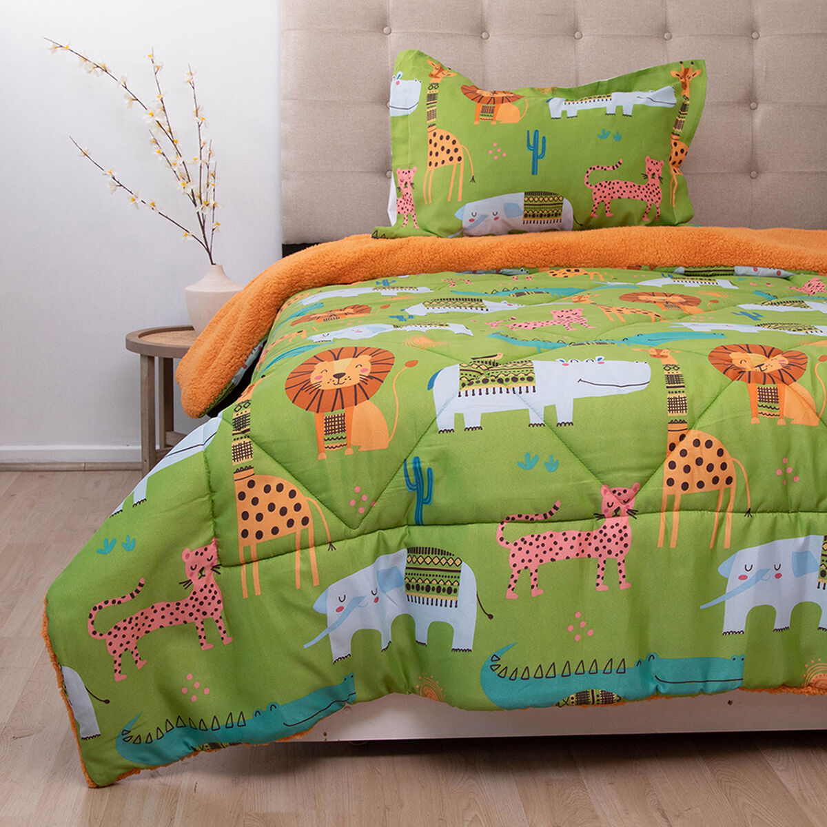 Plumón Doral 1,5 Plazas Kids Animales