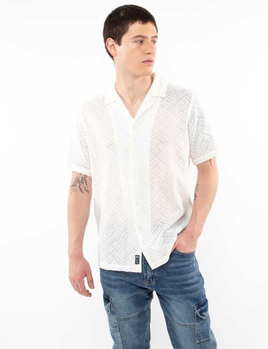 Camisa Manga Corta Hombre Fiorucci