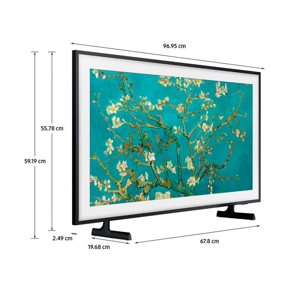QLED 43" Samsung The Frame Smart TV 4K UHD 2022