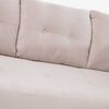 Sofá Seccional Derecho Living Factory Dubai 5 Cuerpos Beige