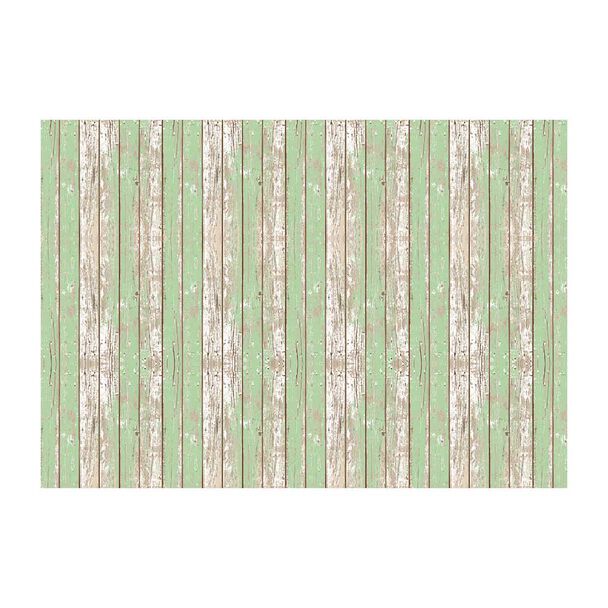 Alfombra Davanti Madera Vintage Verde 140 x220 Madera Vintage Verde