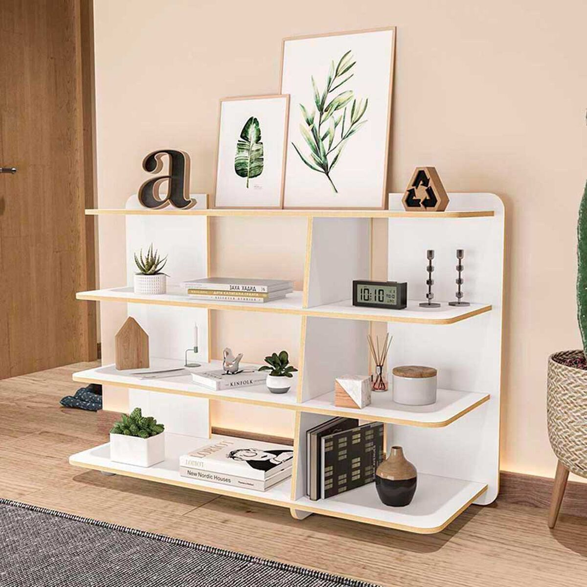 Estante Vekkahome Pietra Blanco