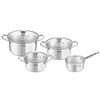 Batería de Cocina Acero Inoxidable Tefal 7 Piezas