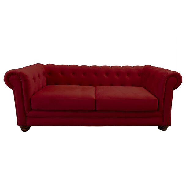 Sofá Latam Home Florencia 3 Cuerpos Burdeo