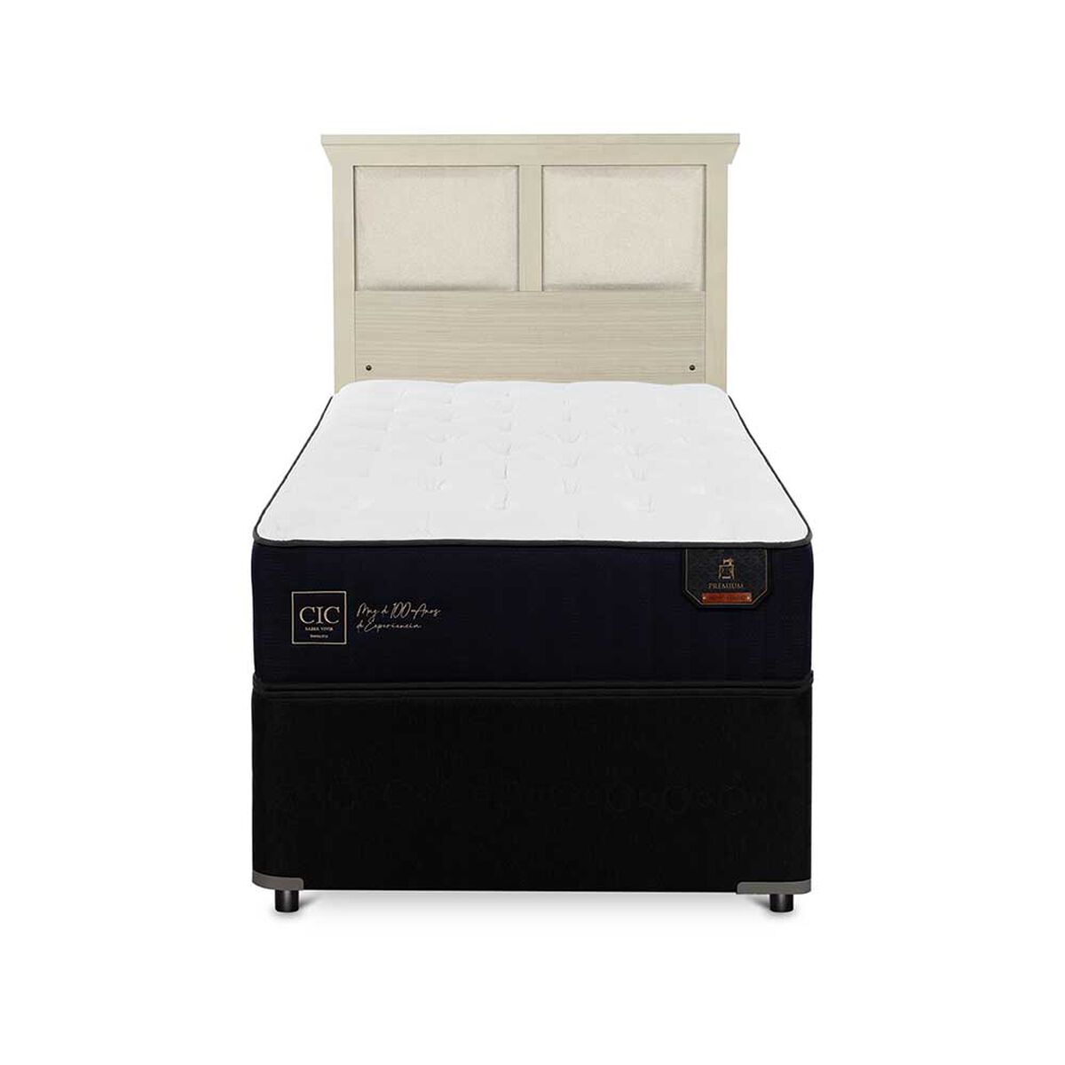 Cama Nido CIC 1,5 Plazas Premium + Respaldo Torino Alpino