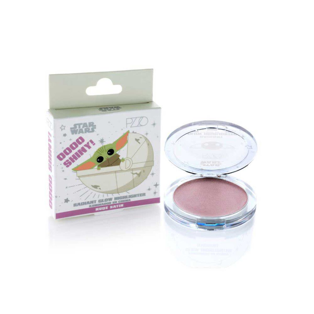 Iluminador de Rostro Radiant Glow Highlighter Satin Nude Star Wars Petrizzio