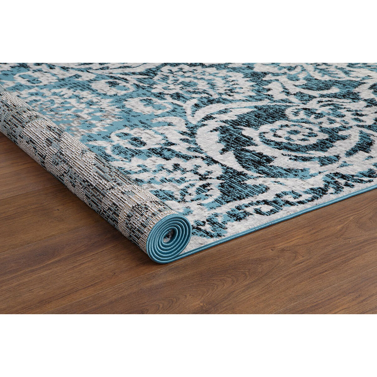 Alfombra Modalfo Kashan King 153 x 213 cm Azul