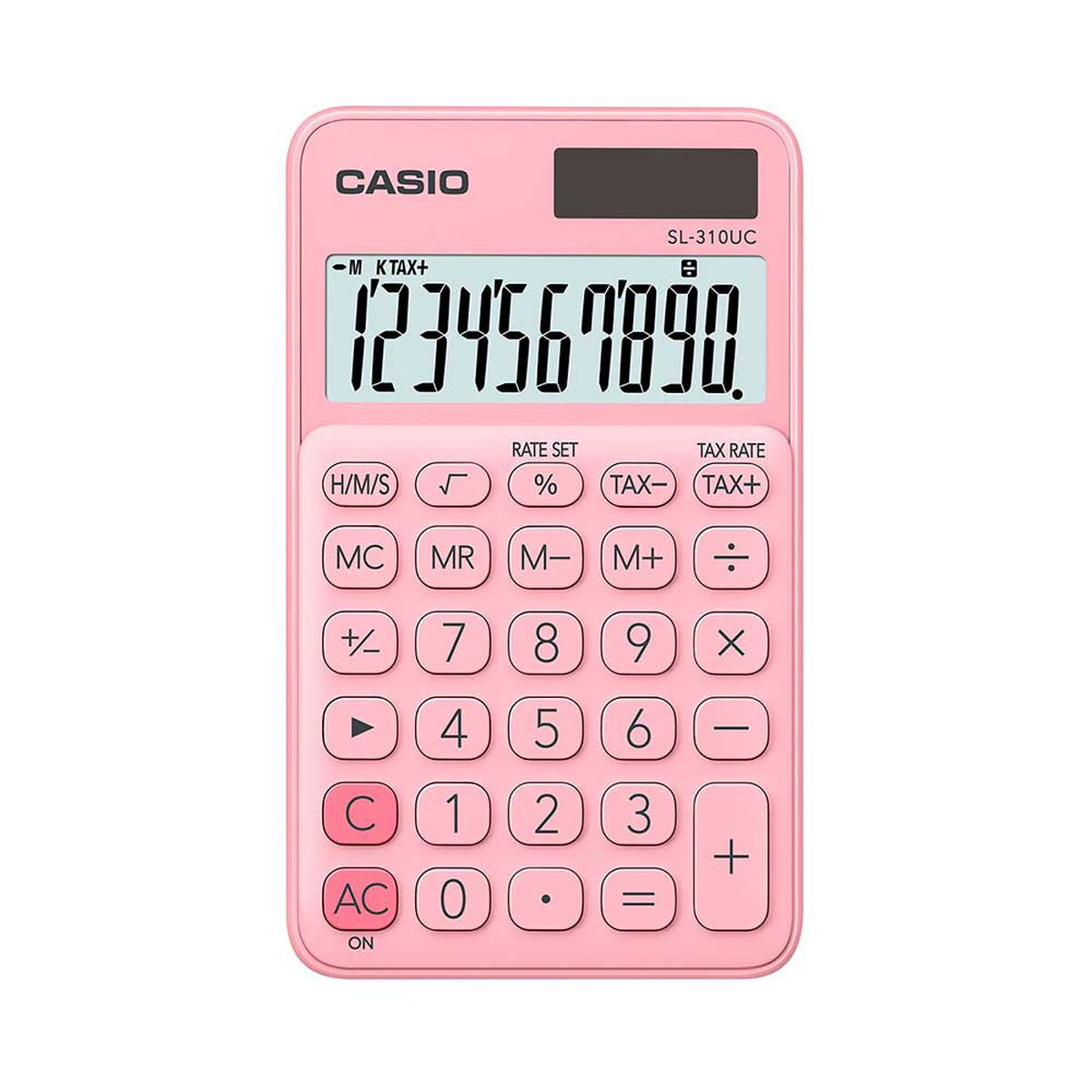 Calculadora de Escritorio Casio SL-310UC-PK Color Rosa