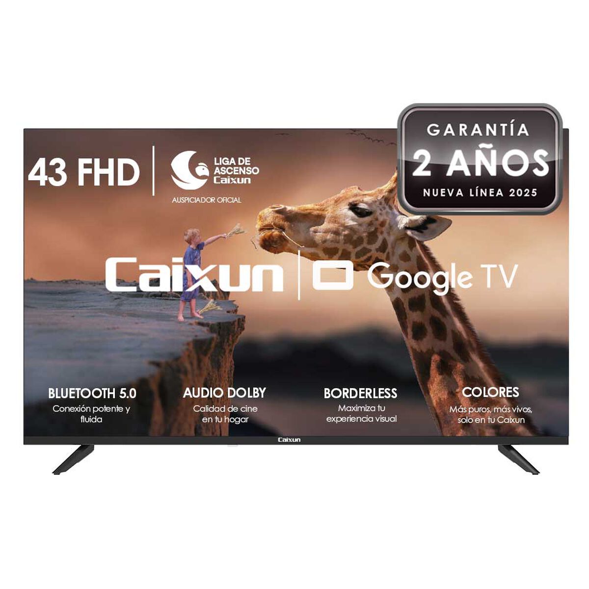 Smart TV LED 43&quot; Caixun FHD Google TV C43V1FG
