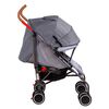 Coche Paragua Bebe Clap Compacto Plegable Melange Gris Bebesit