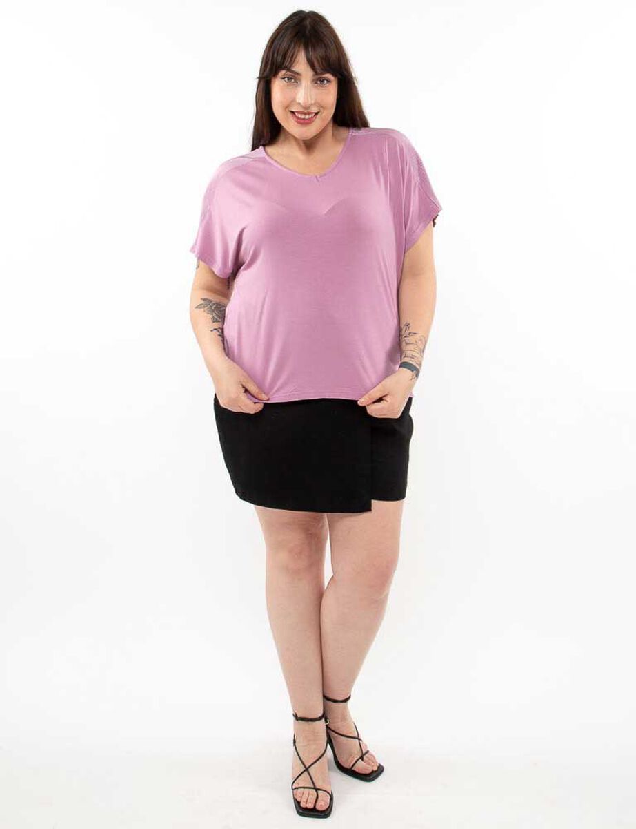Polera Manga Corta Mujer Extralindas