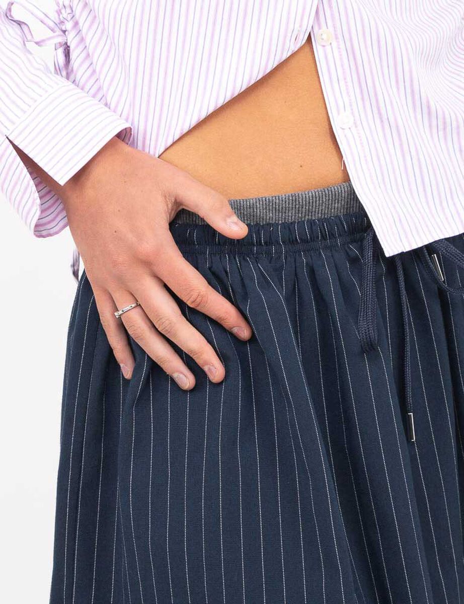 Falda Mini Cintura Elasticada Mujer Icono