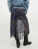 Falda Midi T&aacute;rtan Mujer Icono