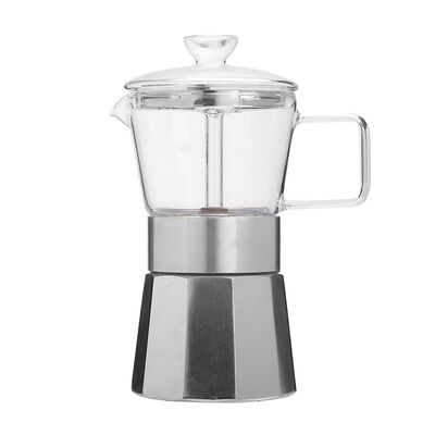 Imagen 2 del producto Cafetera de Vidrio Borosilicato Vitrex Crystal 1,2 lt
