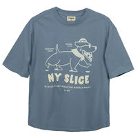 Polera Manga Corta Niño Chess Celeste, Grafito