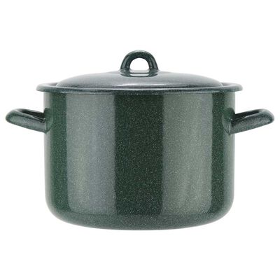 Imagen 1 del producto Cacerola Acero Vitrificado Fantuzzi Fundo Verde 20 cm