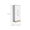 Alacena TuHome 4 Puertas Bi Color Blanco Duna