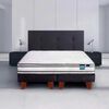 Cama Europea Flex 2 Plazas Innova + Respaldo + 2 Veladores