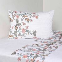 Juego de Sábanas Estampado Cannon 200 Hilos 1,5 Plazas Bluejay