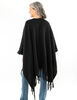 Ruana Tejida Mujer Bside