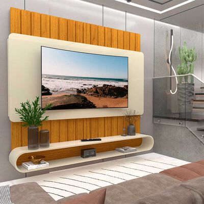 Panel Decocasa Prime Hasta 65"" Natural Ow