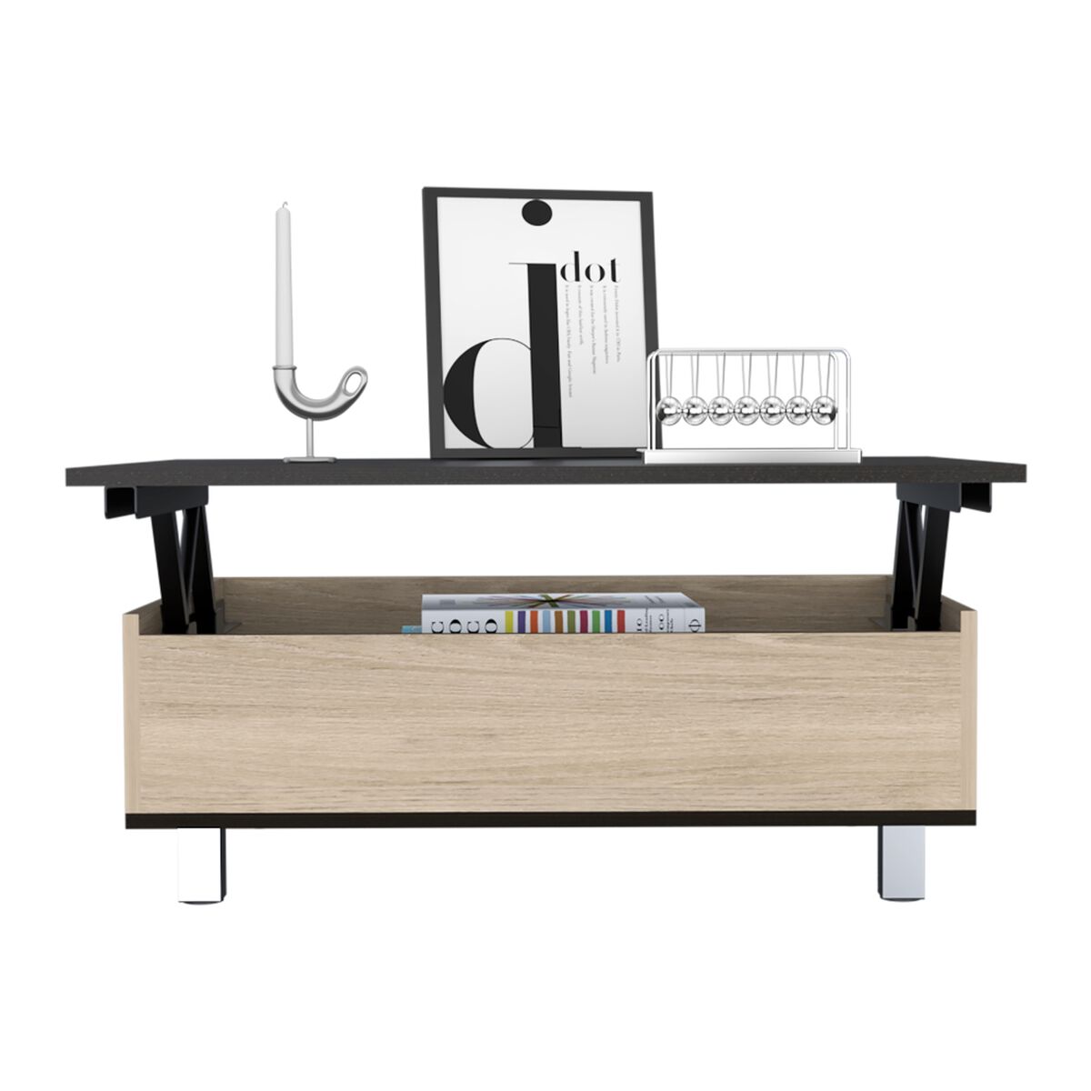 Mesa de Centro TuHome 5G-2 Rovere/Wengue