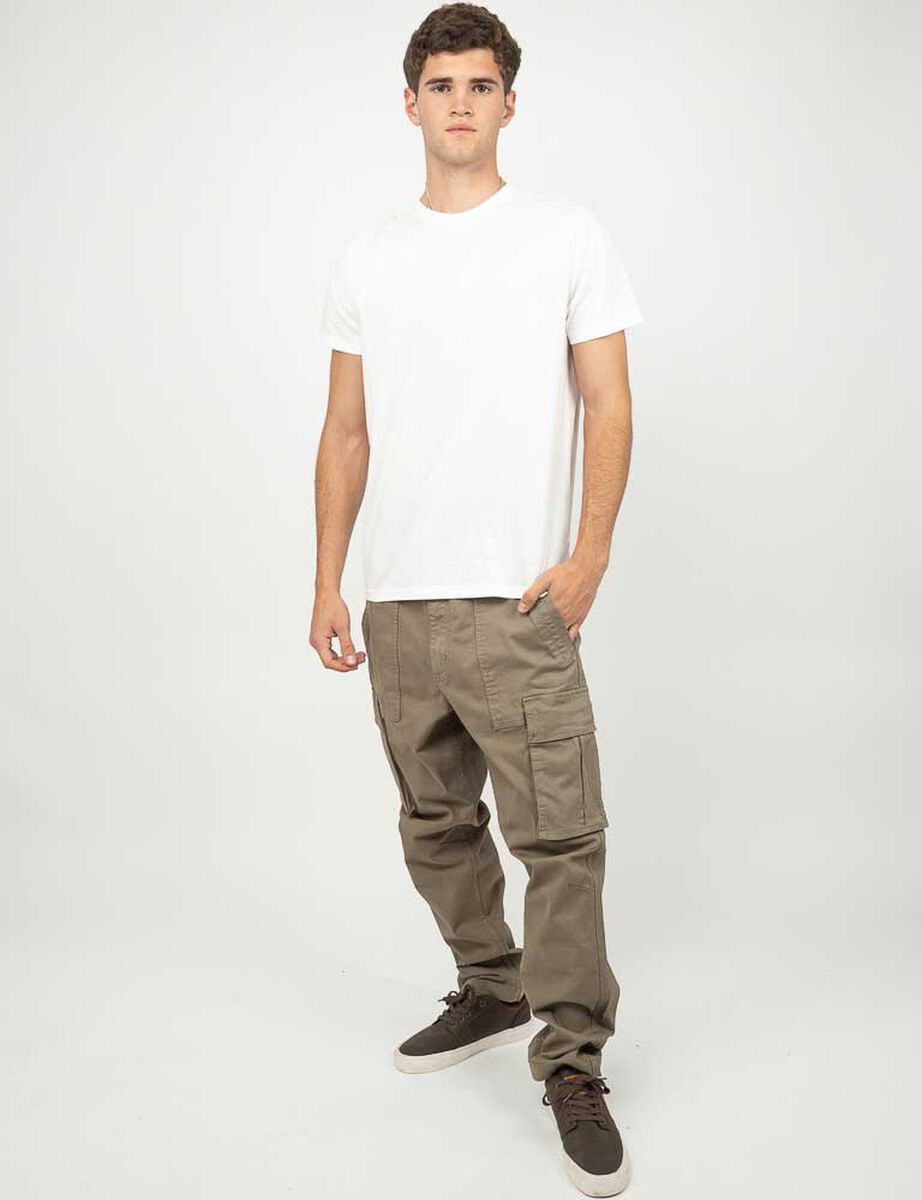 Polera Lisa Manga Corta Hombre Zibel