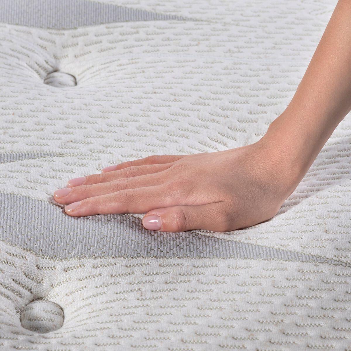 Cama Europea Flex 2 Plazas Paradise + Respaldo Design Grafito