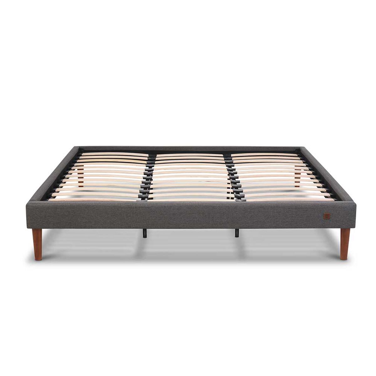 Cama Europea CIC King S&uacute;per Premium + Respaldo + Veladores