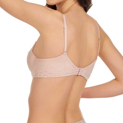 Imagen 2 del producto Sostén Copa A Push Up Mujer Intime Arena, Negro, Rosado