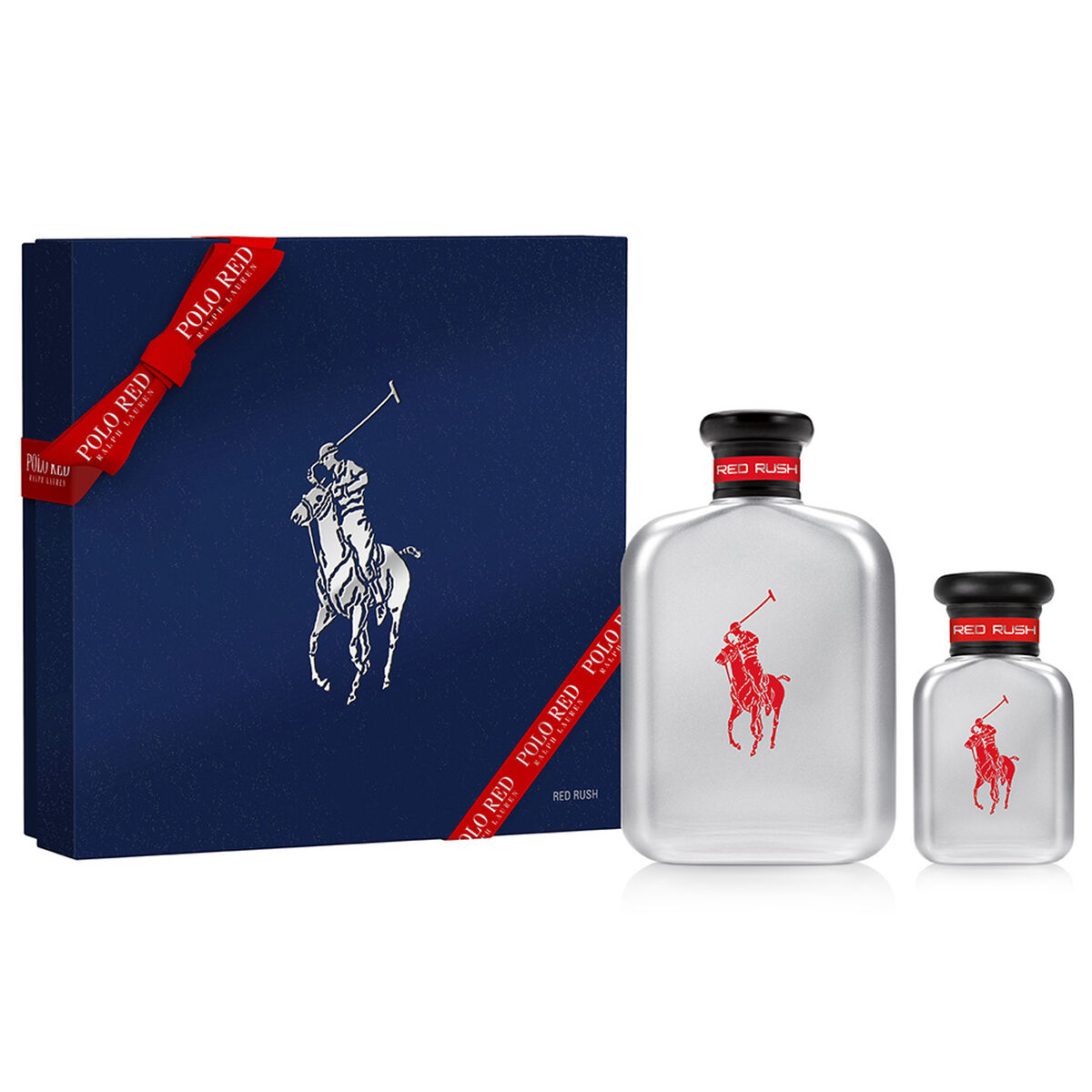 Set de Perfume Ralph Lauren Polo Red Rush  EDT 125 ml + Perfume Polo Red Rush EDT 40 ml