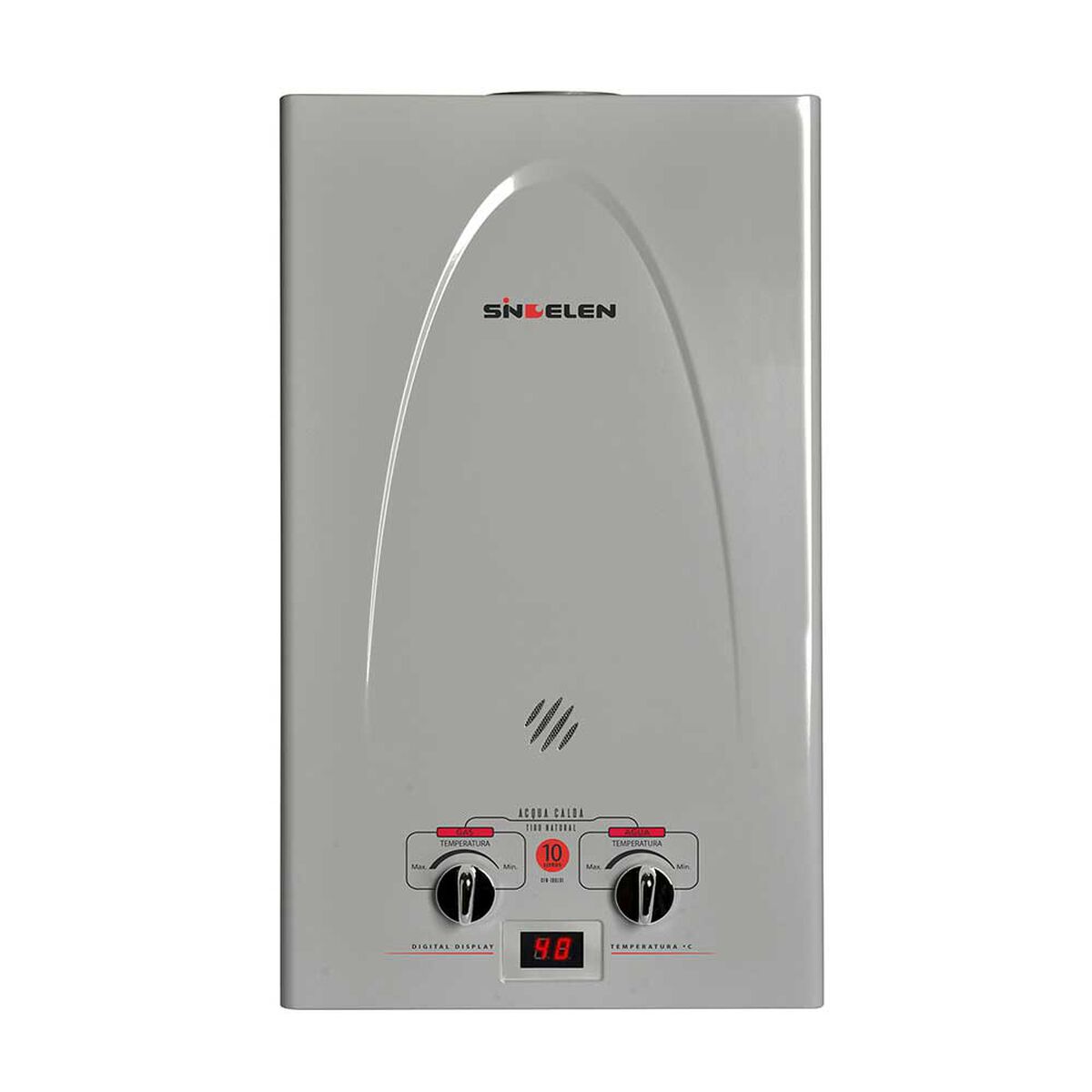 Calefont Gas Licuado Sindelen CFN-10GLSI 10 lt Tiro Natural
