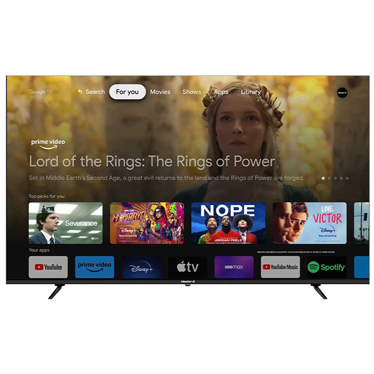 QLED Smart TV 86" 4K MGGK86UFQ Master-G