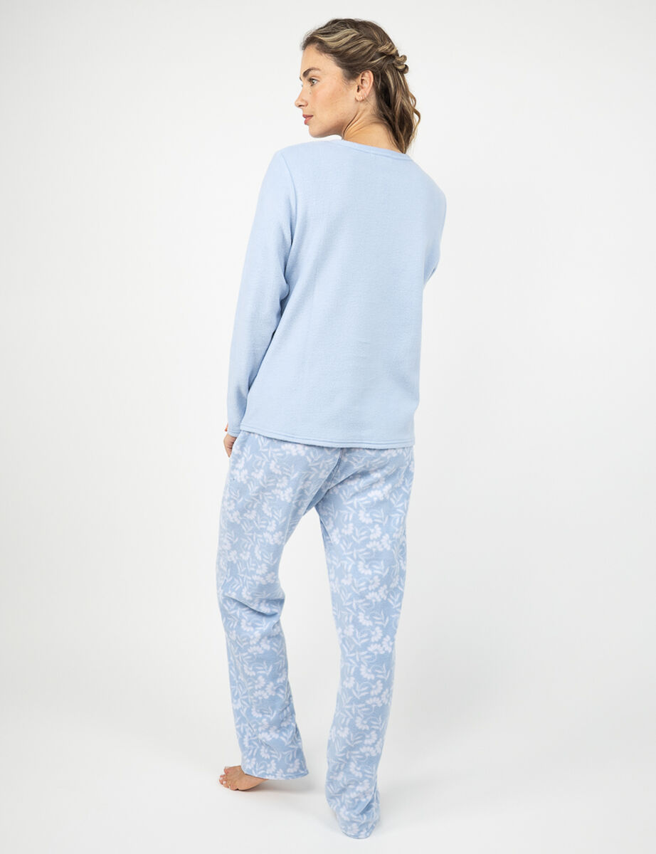 Pijama Polar Mujer Portman Club