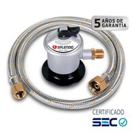 Regulador de Gas Splendid A235itG1 + Flexible