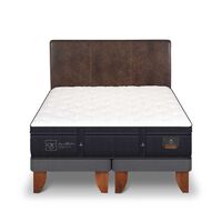 Cama Europea CIC Base Dividida King Súper Premium + Respaldo