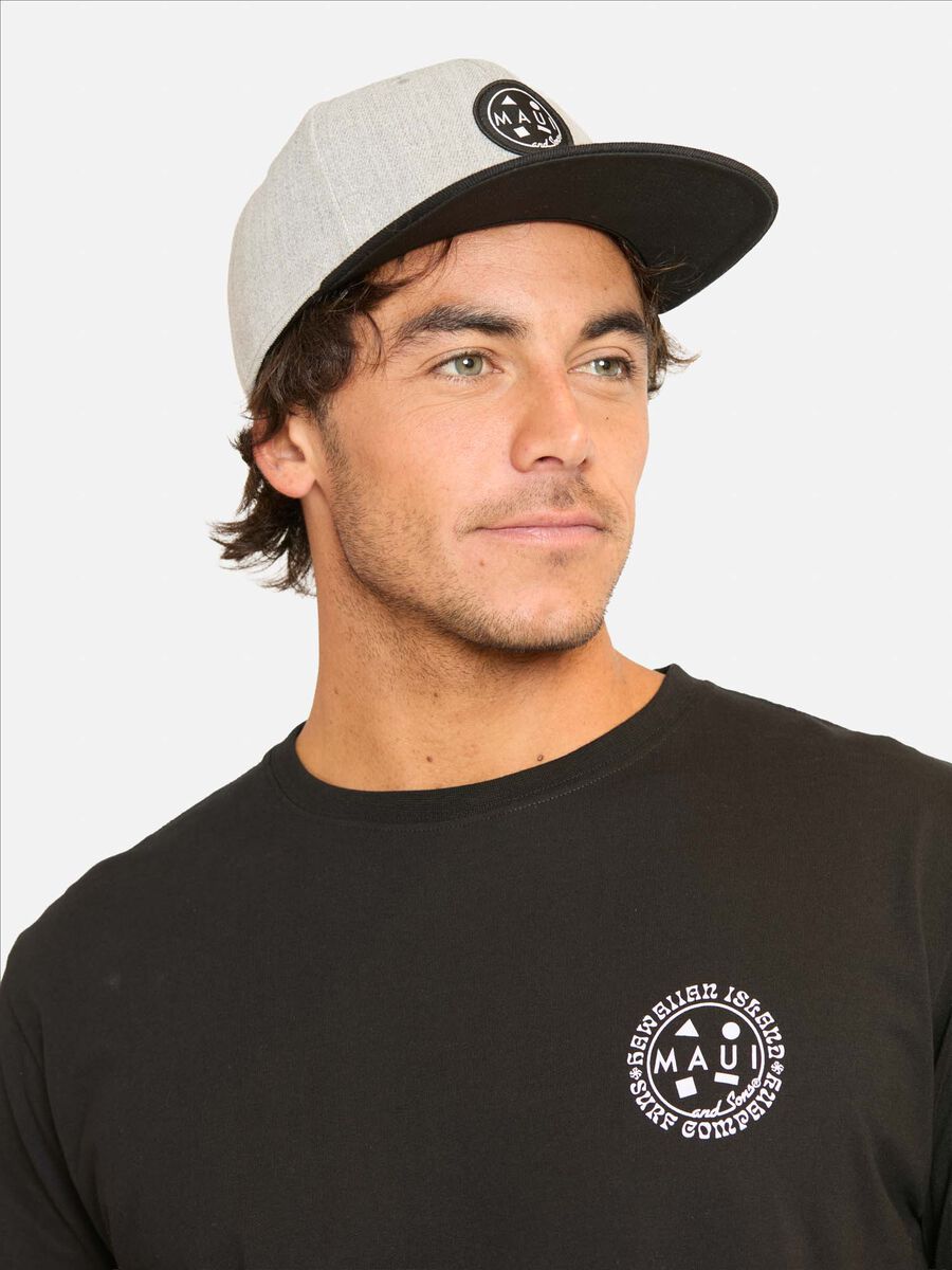 Polera Con Estampado Manga Corta Hombre Maui And Sons
