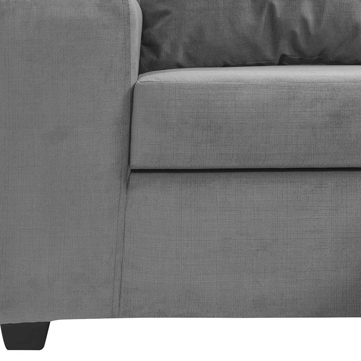 Sofá Seccional Innovamuebles Kahlo 4 Cuerpos Gris